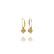 Gold Baby Acorn Earrings