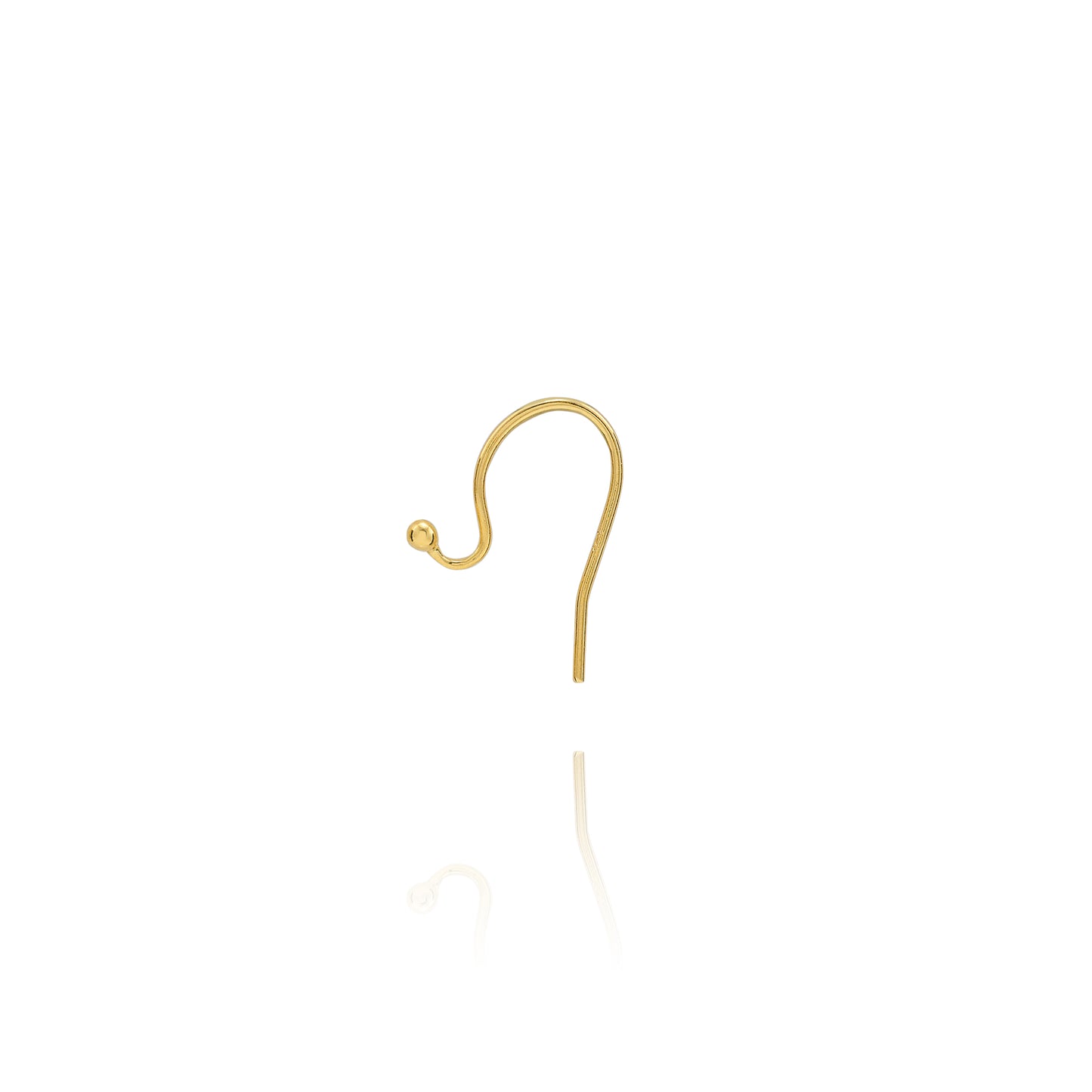 Gold Fern Earrings