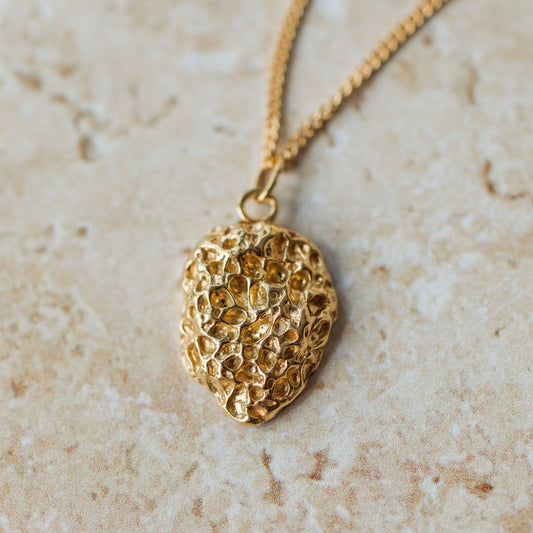 Gold Lava Necklace