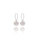 Silver Cockle Shell Earrings