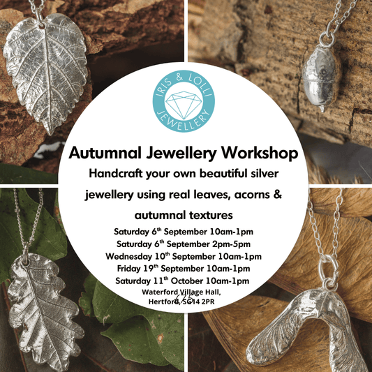 Autumnal Silver Clay Jewellery Workshop
