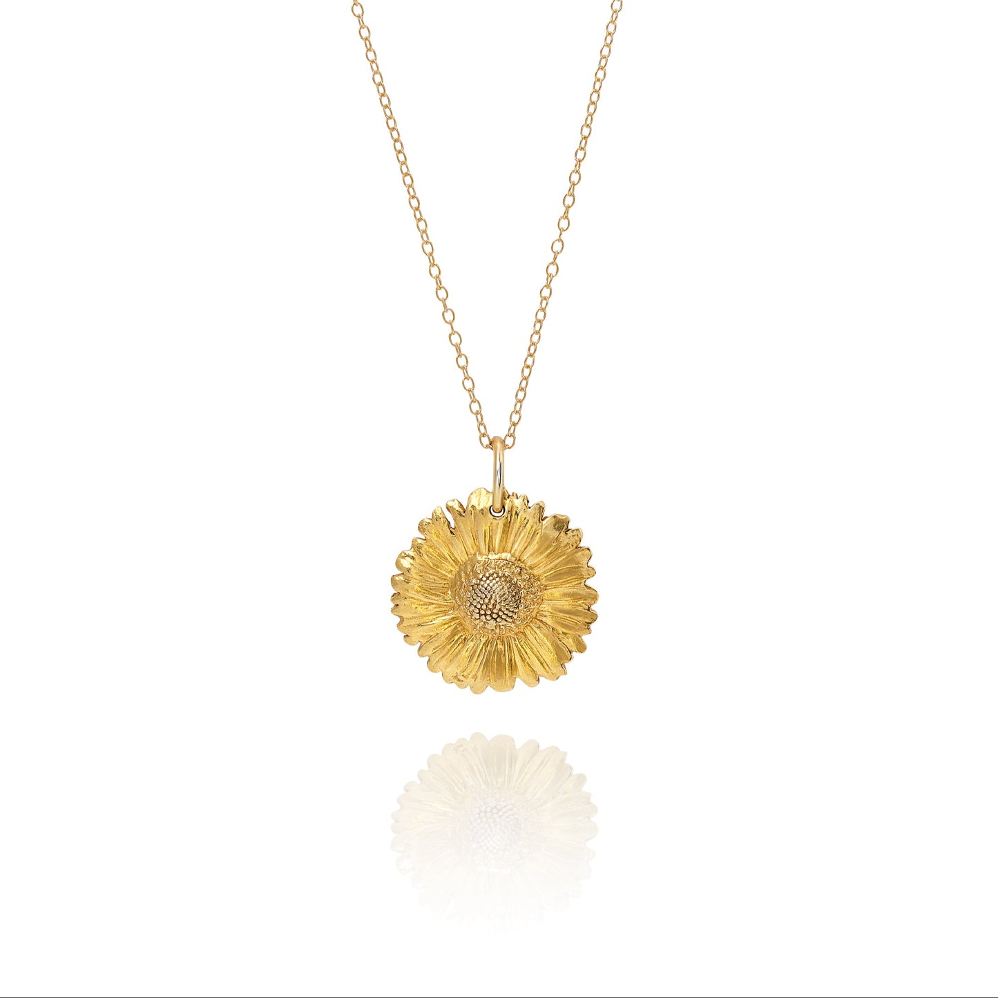 Gold Daisy Necklace