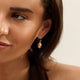 Gold Acorn Earrings