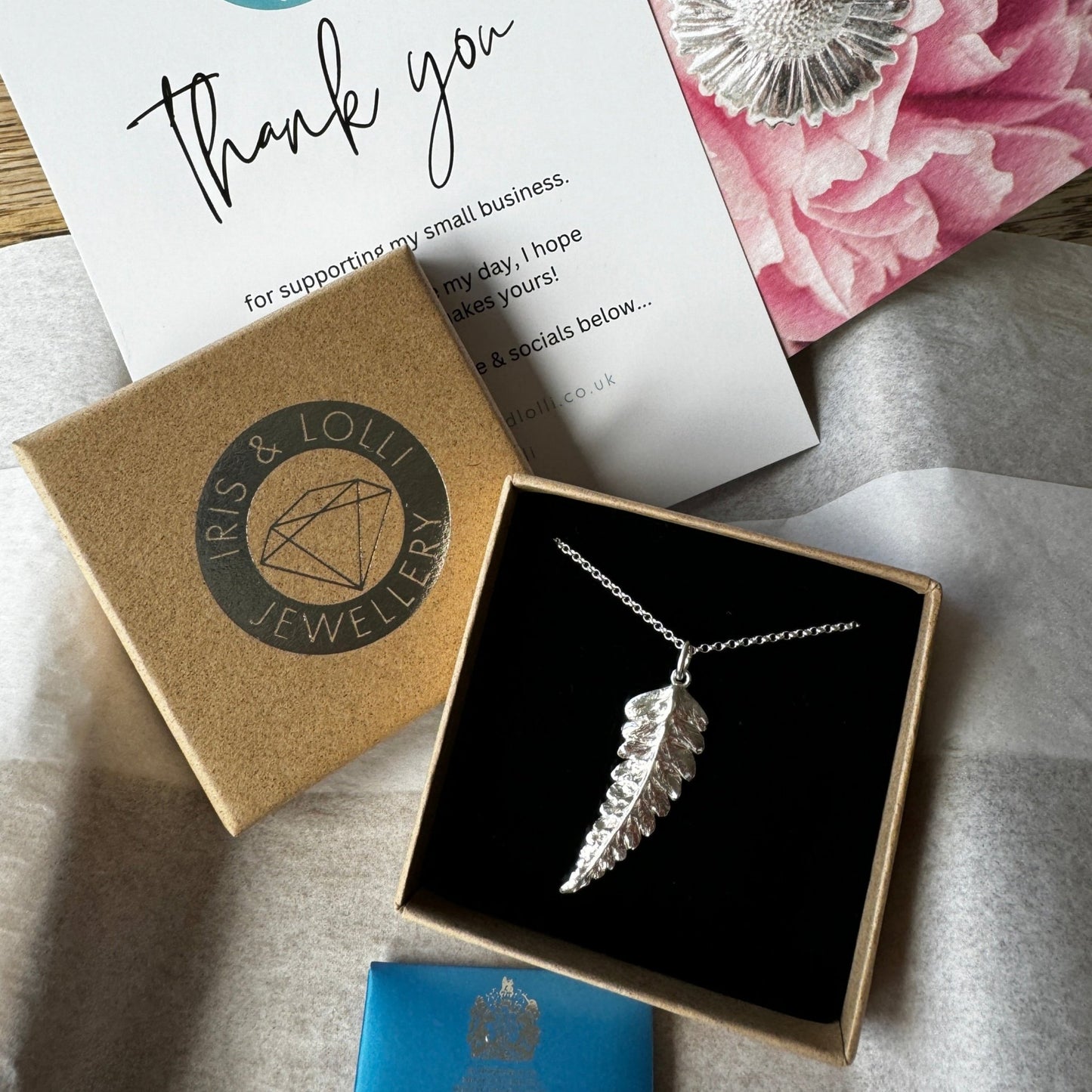 Silver Fern Leaf Necklace