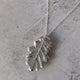 Silver Oak Leaf Necklace