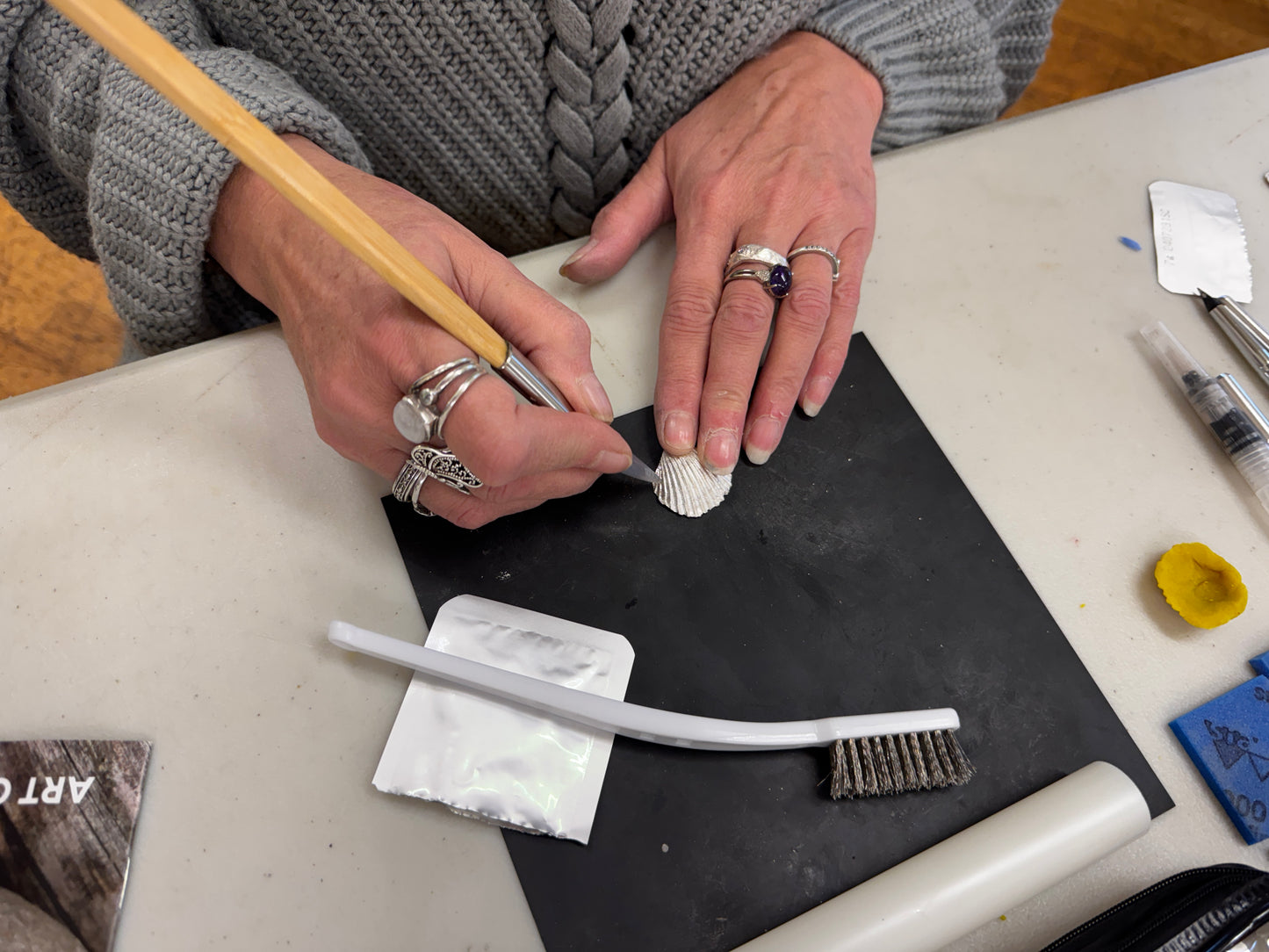 Silver Clay Jewellery TEEN Workshop For 11-18s