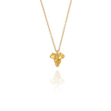 Gold Dainty Ivy Leaf Necklace