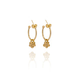 Gold Forget Me Not Earrings