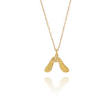 Gold Baby Sycamore Necklace