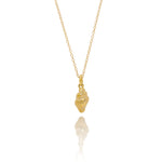 Handmade gold dainty whelk shell - Iris & Lolli
