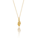 Handmade gold dainty whelk shell - Iris & Lolli