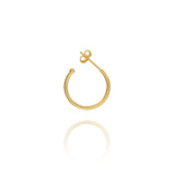 Gold Baby Acorn Earrings