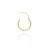Gold Baby Acorn Earrings