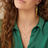 Gold Four Leaf Clover Necklace