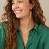 Gold Four Leaf Clover Necklace