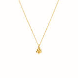 Gold Forget Me Not Necklace