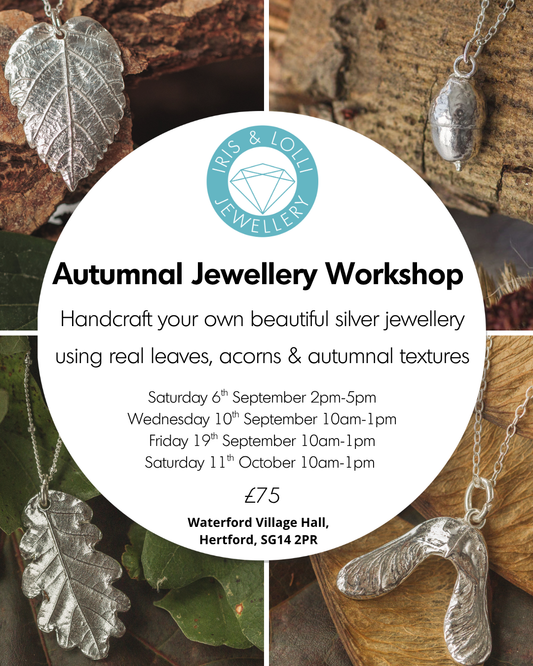 Autumnal Silver Clay Jewellery Workshop