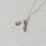 Silver Baby Sycamore Necklace