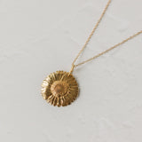 Gold Daisy Necklace