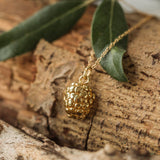 Gold Blackberry Necklace