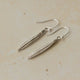 Silver Rosemary Leaf Earrings