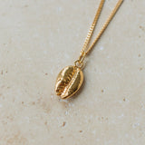 Gold Cowrie Shell Necklace