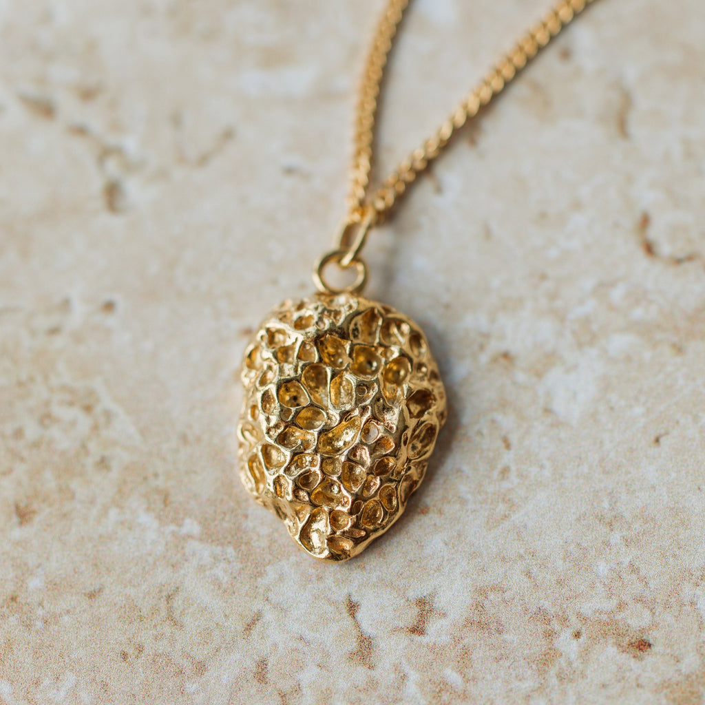 Gold Lava Necklace