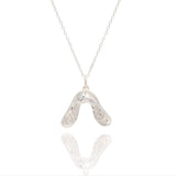Silver Baby Sycamore Necklace