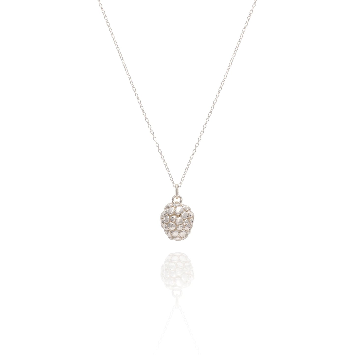 Silver Blackberry Necklace