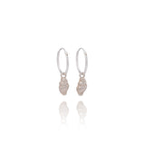 Silver Baby Whelk Shell Earrings & Necklace Set