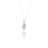 Handmade Silver Dainty Shell Necklace - Iris & Lolli