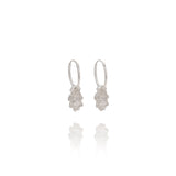 Silver Oak Leaf Earrings