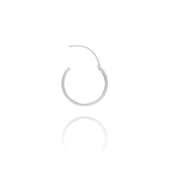 Silver Cockle Shell Earrings