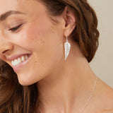 Silver Fern Earrings