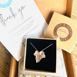 Silver Statement Ivy Leaf Necklace