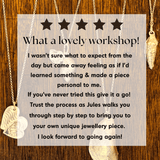 Festive Silver Clay Workshop