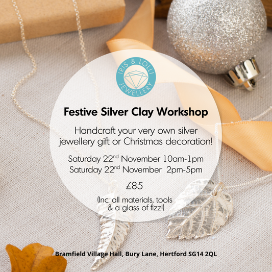 Festive Silver Clay Workshop
