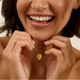Gold Baby Rose Leaf Necklace