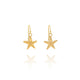 Gold Starfish Earrings