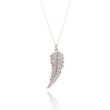 Silver Fern Leaf Necklace