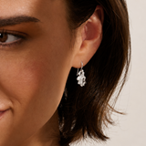 Silver Oak Leaf Earrings