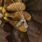 Silver Baby Sycamore Necklace