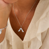 Silver Baby Sycamore Necklace