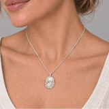 Silver Statement Limpet Shell Necklace