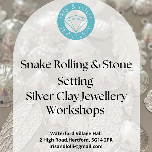 Silver Clay Snake Rolling Jewellery Workshops