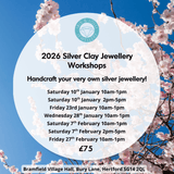 Spring Silver Clay Jewellery Workshops