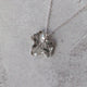 Silver Ivy Leaf Necklace