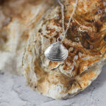 Handmade Silver Venus Clam Shell Necklace - Iris & Lolli